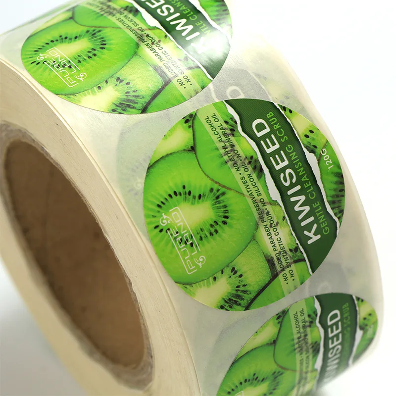 Cosmetics Bottle Label